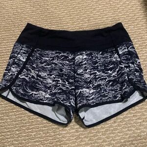 Lululemon shorts 4” inseam speed ups size 4